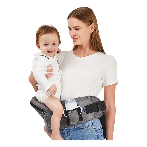 Portabebés Con Cinturas Largas Ajustables Asiento Ergonómico