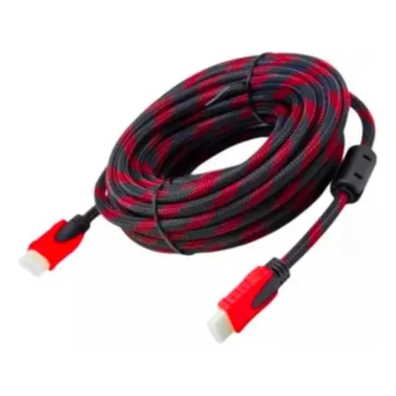 Cable Hdmi 2.0v 4k 15mt Rojo