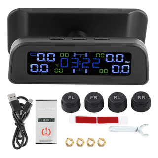 Solar Tpms Sistema De Monitoreo De Presión Auto Neumáticos Solar Tpms Sistema De Monitoreo De Presión Auto Neumáticos