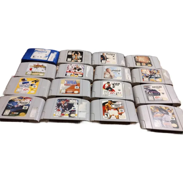 Lote 16 Juegos De Nintendo 64 (n64)