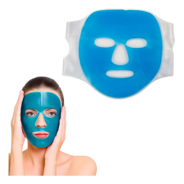 Mascarilla Facial Gel Terapia De Frío Y Calor Rostro 