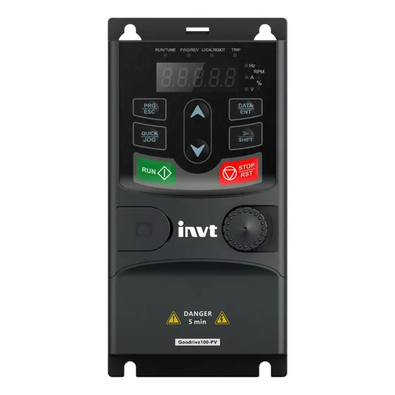 Inversor De Bombeo Invt 3hp Trifásico