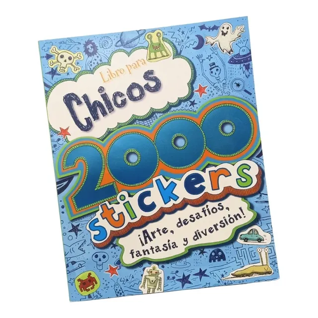 Libro Didactico Con Stickers Etiquetas Niños