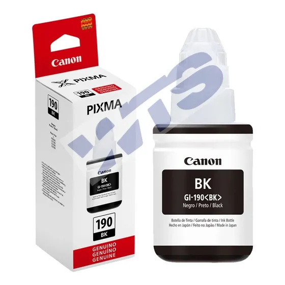 Tinta Canon Gl-190 Negro Original Pixma G1100 G2100 G3100