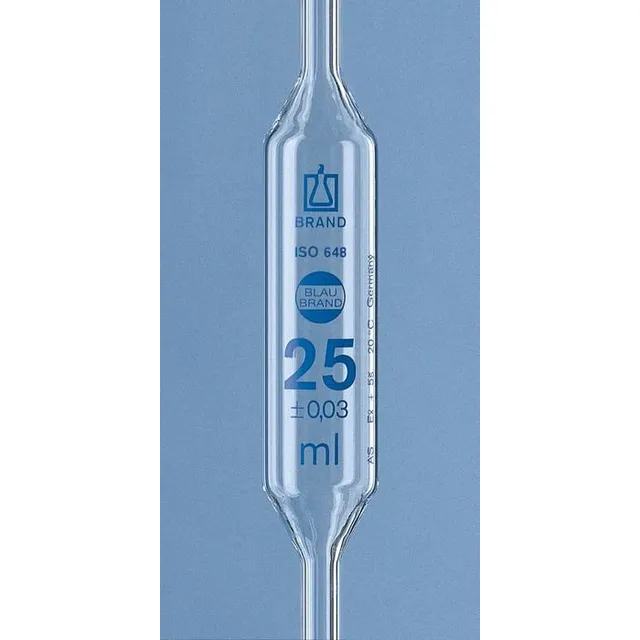 Pipeta Volumétrica Blaubrand Clase As 20 Ml  - Brand
