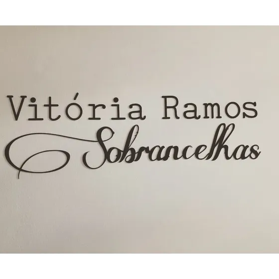 Logo Logotipo De Parede Letreiro Personalizado Em Mdf