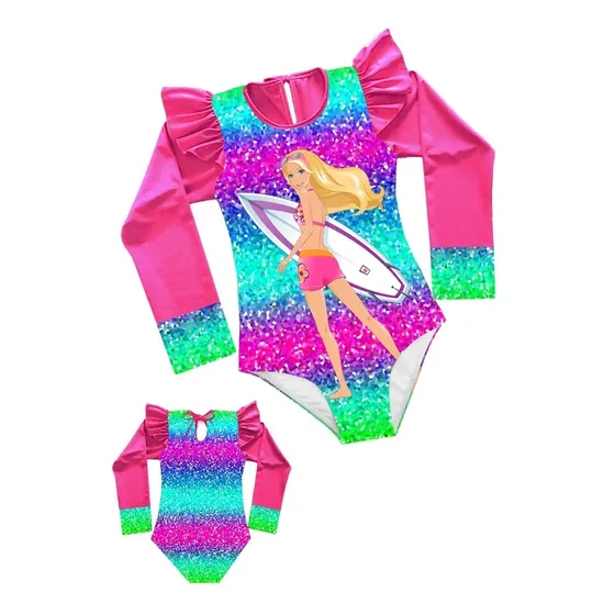 Bañador Traje De Baño Barbie 