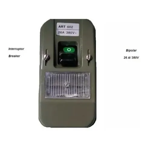 Ticino 602 Interruptor 26amp 110v  Brufer