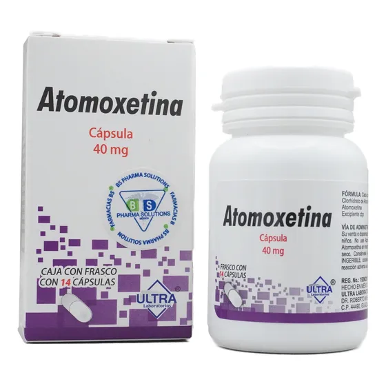 Atomoxetina 40mg C/14 Cápsulas Ultra