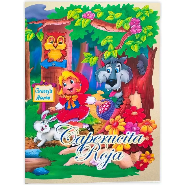 Cuento La Caperucita Roja | Clásico Infantil A Full Color