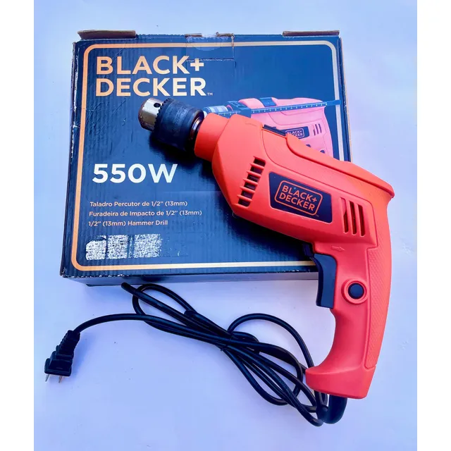 Taladro Percutor 1/2   550w  2800rpm Black&decker