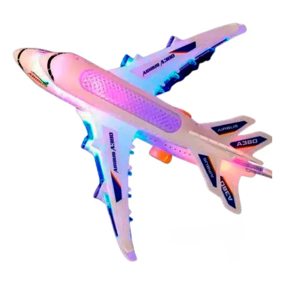 Avión Juguete Luz Sonido Movimiento Niños Bebe Juego W248-19