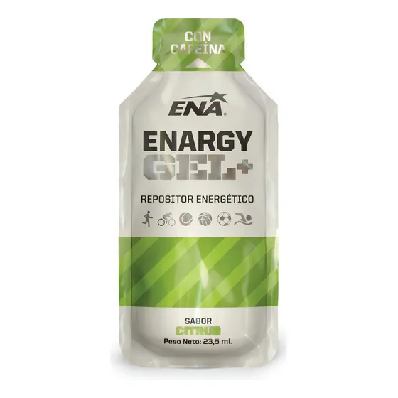 Enargy Gel+ Cafeína 12 Un Ena Sport Repositor Citrus