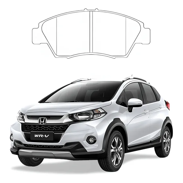 Pastilla De Freno Cerámicadas Honda Wr-v 2017 - 2022