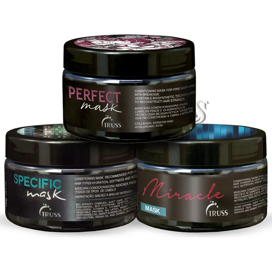 Truss Cronograma Capilar Specific + Miracle + Perfect 3x180g
