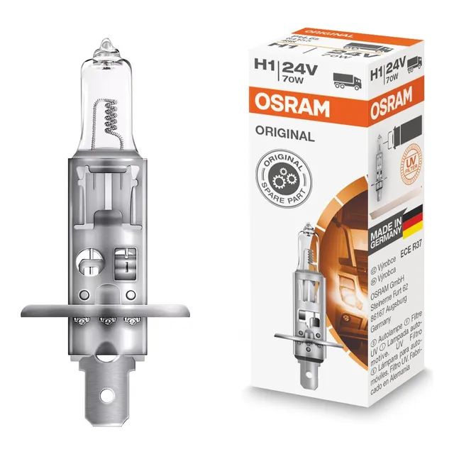 Lampara Osram H1 70w 24v Camion Halogena 64155 P14.5s