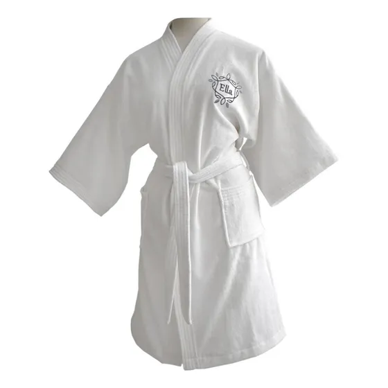 Batas De Baño 100% Algodón - Damas Y Niñas Personalidadas