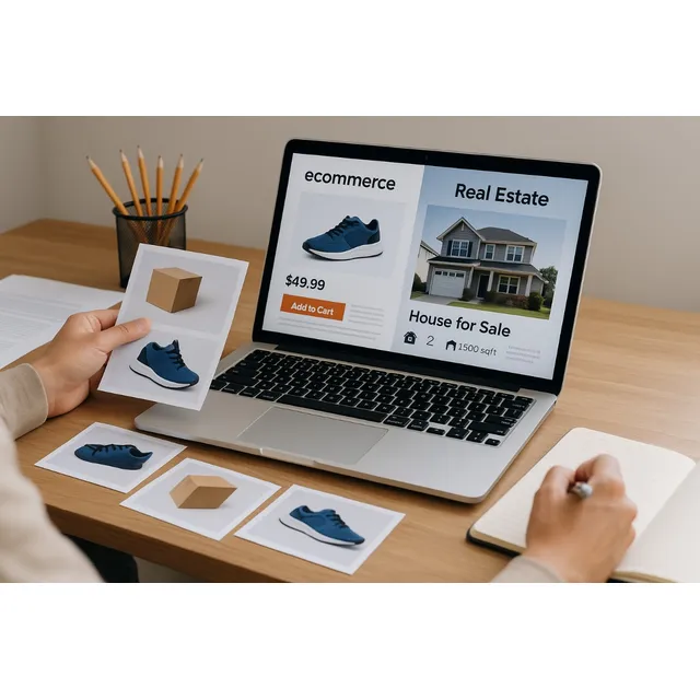 Cadastramento De Produtos Em Ecommerce Ou Sites De Imovel. 