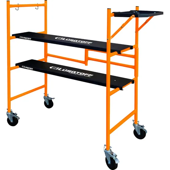 Andamio Portatil Lusqtoff Desmontable Mini Plataforma Ruedas
