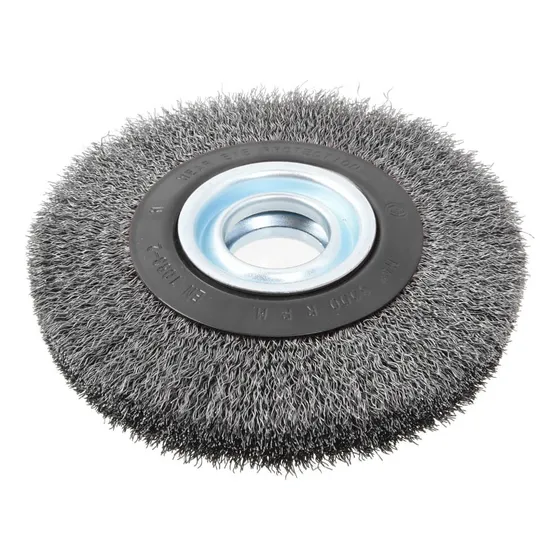 Grata Rueda Plana Ondulada Tactix De 6 (150 Mm) Hilo M14 Color Gris