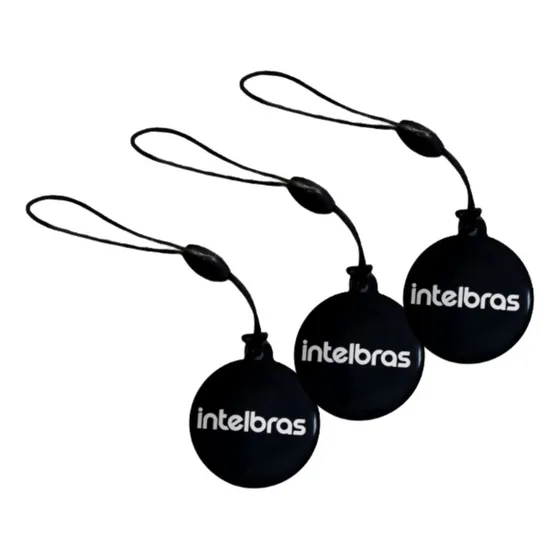 3 Chaveiro Rfid Mifare Xid1000 Intelbras