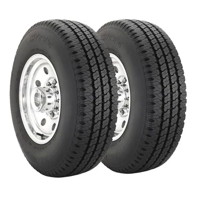 Paquete De 2 Llantas Bridgestone M773 Lt 215/75 R14 101r