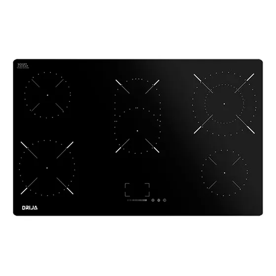 Tope De Cocina Eléctrico Vitro Touch 5h 90cm Alemania Drija