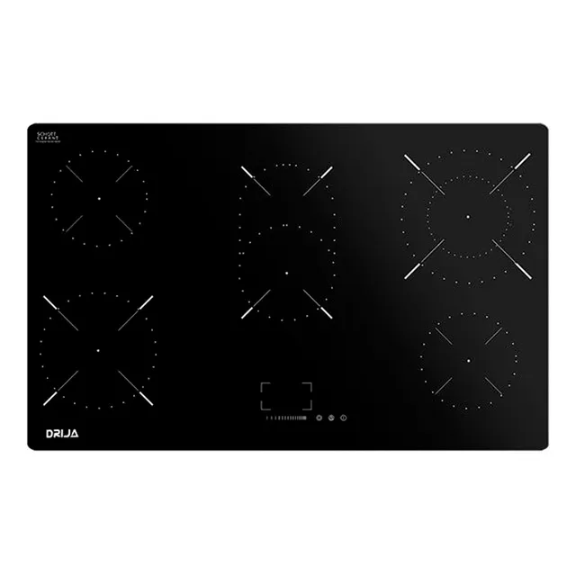 Tope De Cocina Eléctrico Vitro Touch 5h 90cm Alemania Drija