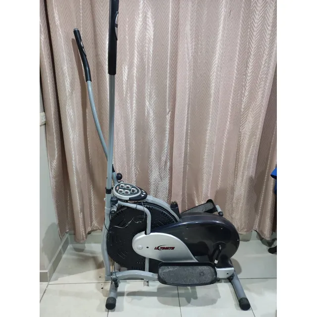 Bicicleta Elíptica Gris