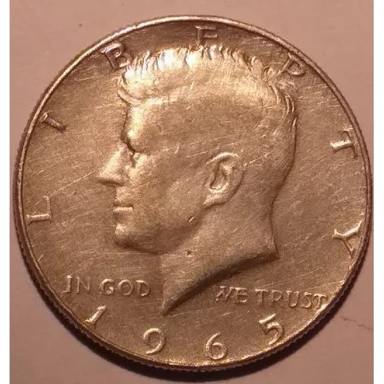 Eeuu - Half Dollar - Medio Dolar 1965