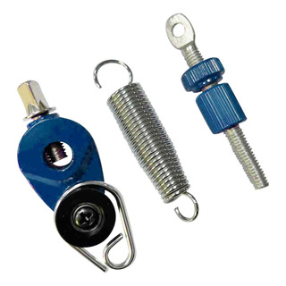Resorte Y Tensor De Pedal De Bombo Para Percusión Azul Resorte Y Tensor De Pedal De Bombo Para Percusión Azul