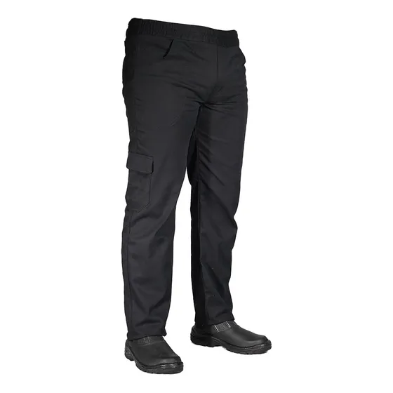 Calça Uniforme Brim Profissional Resistente A Pronta Entrega