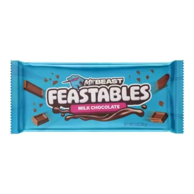 Chocolate Mr Beast Milk Chocolate 35gr Importado Feastables