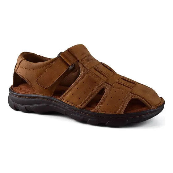 Hanker Alfie Sandalia De Cuero Para Hombre