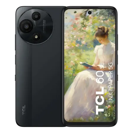 Smartphone TCL 256GB 50MP 18GB RAM 6.7" HD+ Octa-Core 5G 5.200 mAh TCL 60 SE NXTPAPER 5G