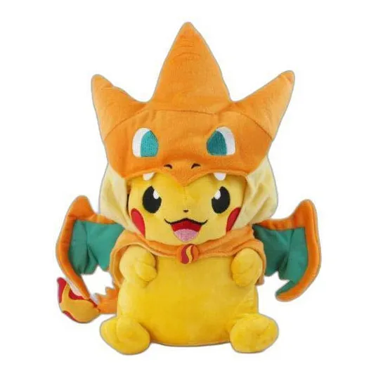 Peluche de Pokémon Charizard para cosplay de Pikachu