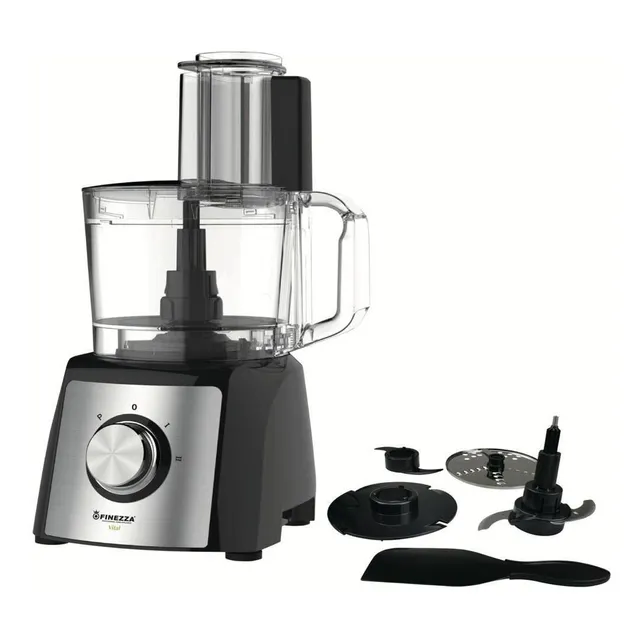 Procesador De Alimentos Finezza  1200watts Con 2 Velocidades
