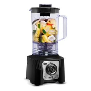Liquidificador Arno Ln65 Power Max 1400w Comfort Control Preto Liquidificador Arno Ln65 Power Max 1400w Comfort Control Preto