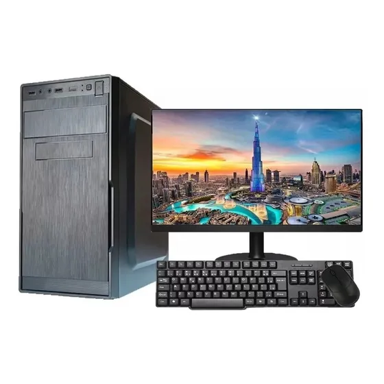 Cpu Completo Intel Core I5 8gb Ssd 480gb + Monitor + Kit 