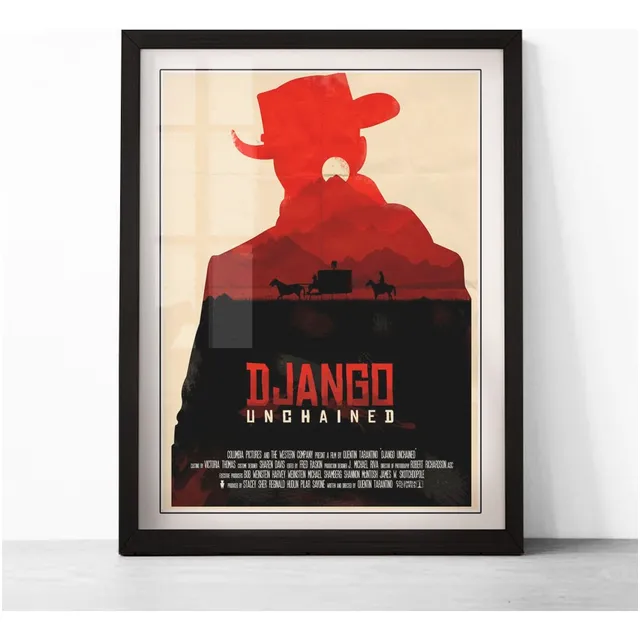 Cuadro Películas - Django - Fan Art