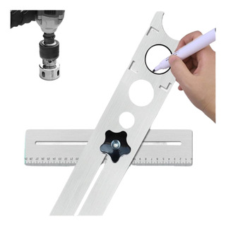 Régua Medidora Articulável Com Localizador De Furo Régua Medidora Articulável Com Localizador De Furo