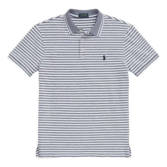 Camiseta Hombre Polo Ralph Lauren Rayas/grey Original