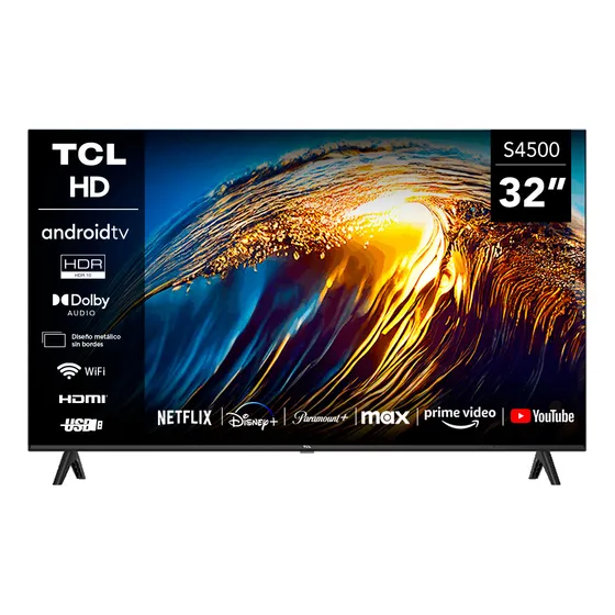 Smart TV 32 TCL HD 32S4500 Android TV