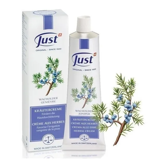 Crema De Enebro Just (contracturas) + Envio Gratis
