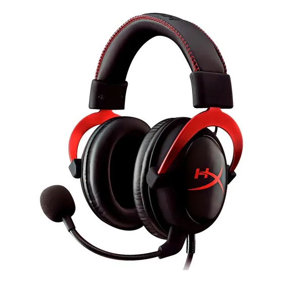 Headset Gamer Cloud Il Surround 7.1 Usb Khx-hscp-rd Hyperx Cor Preto - Bom (Recondicionado)