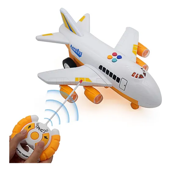 Tipmant Avión Rc Control Remoto Juguete 4 Canales Naranja