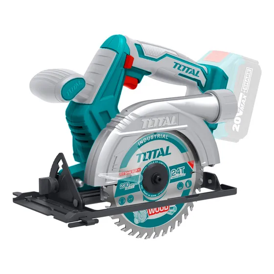 Sierra Circular Inalámbrica Total 140mm - A Batería 20v