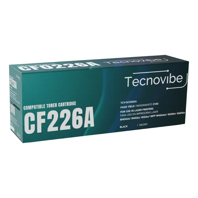 Toner Alternativo Tecnovibe Cf226a Para Hp Laserjet Pro M402 Mfp M426 226a 226 26a