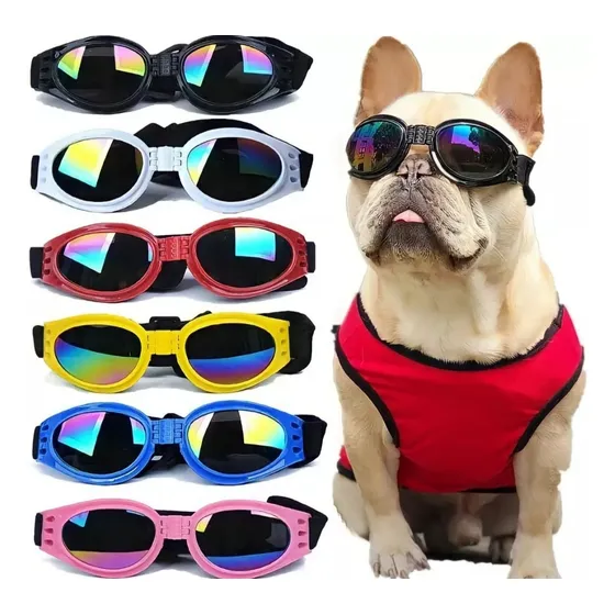 Óculos De Proteção Para Cães Andar De Bike/moto