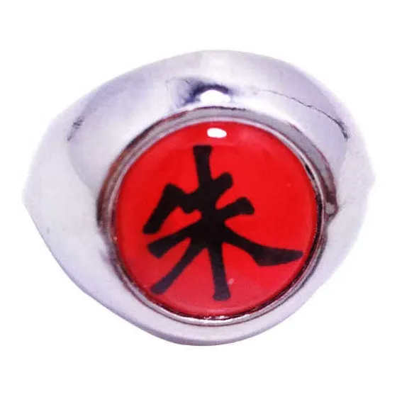 Naruto Shippuden Clan Akatsuki Itachi Anillo Cosplay